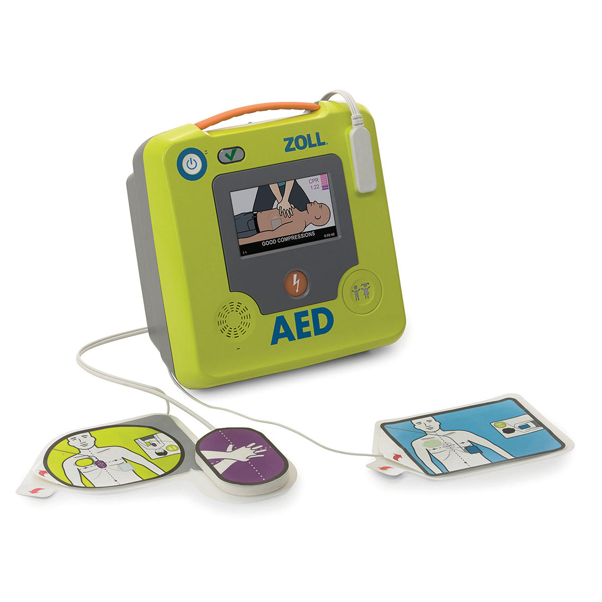 Hjertestarter Zoll AED3 komplett